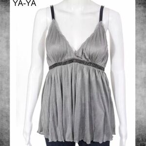 YA-YA Gray Women's Camisole Top